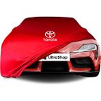 Ultra Shop Toyota Supra 5 (A90) (2019-) Araba Brandası Kırmızı Kumaş Penye Toz Geçirmez Oto Garaj Branda