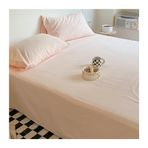 Ultra Yumuşak %100 Pamuklu Yatak Örtüsü 200x230cm 240x250cm 245x270cm 120/135cm 150/180cm 180/200cm Yataklar için Premium Yıkanabilir Yatak Örtüsü (Yeşim 245x270cm)