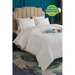 Ultra Yumuşak Tek Kişilik Çift Taraflı Wellsoft Peluş Yorgan Yıkanabilir 160x220 Krem Krem