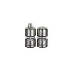 UltraForm 7 cm Metal Karabiber ve Tuz Değirmen Seti