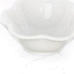 Ultraform Porselen Yuvarlak Dalgali 6Li Cerezlik Kase Takimi 7,5Cm