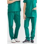 Ultralycra Basic - Likralı Doktor Hemşire Scrubs Tek Alt Cerrahi Forma (Unısex), Cerrahi Yeşil