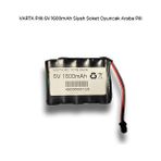 Ultramax Varta Pilli 6V 1600MAH Siyah Soket Oyuncak Araba Pili