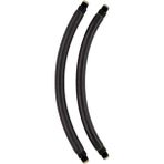UltraMint 14MM Siyah Çiftli Zıpkın Lastiği 26CM, Dayanıklı ve Esnek Tasarım - Ahşap