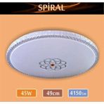 UltraMint 45 cm Çapında Sıva Üstü LED Panel - 45W, Modern ve Şık Tasarım - Seçenek 1 - Altın
