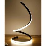 UltraMint 50CM Altın LED Masa Lambası, Sıcak Sarı Işık, Modern Tasarım - Seçenek 1 - Açık Beyaz - Gri
