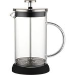 UltraMint 600 ml Cam French Press, Pratik ve Şık Kahve Demleme Aracı - Seçenek 1 - Açık Beyaz - Gri