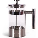 UltraMint 600 ml Paslanmaz Çelik French Press, 3 Katmanlı Filtreli, Şık ve Dayanıklı - Seçenek 1 - Ahşap