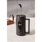 UltraMint Borosilikat Cam French Press 350 Ml, Şık ve Dayanıklı Kahve Demleme Aracı - Seçenek 1 - Ahşap