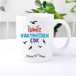 UltraMint Büyük Boy Yazılı Kupa Bardak, Günlük Kullanım Için Şık Tasarım - Seçenek 1