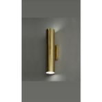 UltraMint Çift Yönlü Metal LED Aplik, Modern ve Şık Duvar Aydınlatması - Seçenek 1 - Ahşap