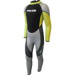 UltraMint Çocuklar Için 5mm Scuba Dalış Elbisesi Wetsuit Sarı Renk - Altın