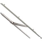 UltraMint Dia.mond Rhino Gül Diken 6.50MM 1900N/MM2 44HRC Zıpkın Şişi 130CM - Altın