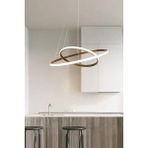 UltraMint Eskitme Renk Modern Tasarım Çocuk, Yatak Odası, Salon, Mutfak LED Avize - Seçenek 1 - Açık Beyaz - Gri