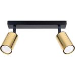 UltraMint Ikili LED Avize, Hareketli Başlık, Modern Spor Tasarım, 3000K Işık - Seçenek 1 - Ahşap