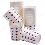 UltraMint Karton Bardak 3000 Adet, 6,5 Oz, Dayanıklı ve Şık Tasarım - Seçenek 1