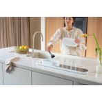 UltraMint Lavabo Tezgah Düzenleyici ve Kurutma Tepsisi, Şık ve Pratik Kullanım - Ahşap - Bej - Siyah - Seçenek 1