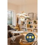 UltraMint Modern 3 Renk LED Sarkıt Avize, Salon, Mutfak ve Oda Dekorasyonu - Seçenek 1 - Altın