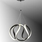 UltraMint Modern Ahtapot Sarkıt LED Avize, Salon, Mutfak ve Oda Dekoru - Seçenek 1 - Ahşap