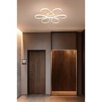 UltraMint Modern Beyaz Plafonyer, Ultra Power Led, Orta Boy, 40 cm Çap - Seçenek 1 - Ahşap - Bej - Siyah