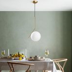 UltraMint Modern Gold Cam Sarkıt Avize, Şık ve Parlak Dekoratif Aydınlatma - Seçenek 1 - Altın