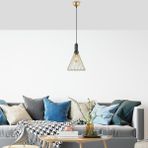 UltraMint Modern Gold Metal Sarkıt Avize, Şık ve Parlak Dekoratif Aydınlatma - Seçenek 1 - Altın
