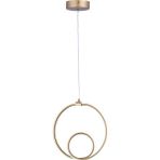 UltraMint Modern Gold Renkli Çok Renkli LED Sarkıt Avize, Şık ve Parlak Oda Aydınlatması - Seçenek 1 - Altın