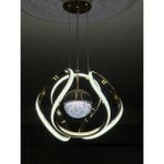 UltraMint Modern LED Aydınlatmalı 3 Renk Avize, Şık Ahtapot Tasarımı - Seçenek 1 - Altın