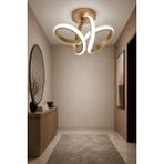 UltraMint Modern LED Plafonyer Avize ile Şık ve Zarif Aydınlatma Çözümleri - Seçenek 1 - Açık Beyaz - Gri