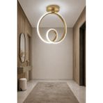UltraMint Modern LED Plafonyer Avize, Şık Tasarım ve Parlak Işık Sağlar - Seçenek 1 - Açık Beyaz - Gri