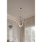 UltraMint Modern Parlak Gold Toplu Drone LED Avize, Kumandalı ve Dimmerli, 3 Renk - Seçenek 1 - Altın