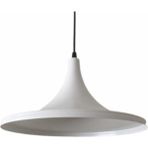 UltraMint Retro Beyaz Iç Mekan Metal Sarkıt Aydınlatma 36 cm - Seçenek 1 - Ahşap
