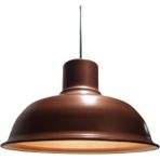 UltraMint Rustik Metal Sarkıt Avize, Modern ve Şık Tasarım, Dayanıklı Mat Bakır Finish - Seçenek 1 - Ahşap