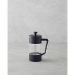 UltraMint Şık Siyah 350 ml French Press - Cam Demleme Çay ve Kahve Seti - Seçenek 1 - Ahşap