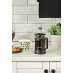 UltraMint Şık Siyah French Press 600 Ml, Kahve ve Çay Demleme Aracı - Seçenek 1 - Ahşap