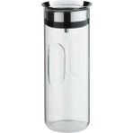 UltraMint Şık ve Dayanıklı 0.8l Su Karafı, Modern Tasarım ve Pratik Kullanım - Ahşap - Bej - Siyah