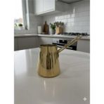 UltraMint Titanyum Gold Cezve, Şık ve Dayanıklı, Lezzetli Kahve Için Ideal - Seçenek 1 - Altın