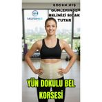 UltraMint Xl Beden Tüylü Yün Bel Korsesi ve Kuşağı, Şık ve Destekleyici Rahatlık - Seçenek 1