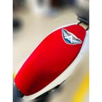 ULTRASHOP Altai Ristretto Kırmızı Sele Kılıfı Su Geçirmez Motosiklet Sele Kılıfı Logolu Sele Koltuk Kılıfı-X
