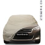 ULTRASHOP Citroen C4 L (2012 - 2016) Araba Brandası Su Geçirmez Branda Miflonlu Premıum Oto Branda - Tam Branda