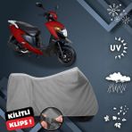 ULTRASHOP Daelim Dart 125 Su Geçirmez Motosiklet Brandası Dış Mekan Motosiklet Örtüsü