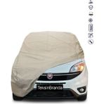 ULTRASHOP Fiat Doblo 2 Facelift (2015 - ) Araba Brandası Su Geçirmez Branda Miflonlu Premıum Oto Branda - Tam Branda