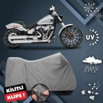 ULTRASHOP Harley-Davidson Breakout Su Geçirmez Motosiklet Brandası Dış Mekan Motosiklet Örtüsü