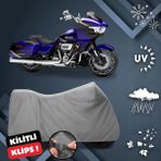 ULTRASHOP Harley-Davidson Cvo Road Glide Su Geçirmez Motosiklet Brandası Dış Mekan Motosiklet Örtüsü