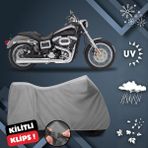ULTRASHOP Harley-Davidson Dyna Low Rider Su Geçirmez Motosiklet Brandası Dış Mekan Motosiklet Örtüsü