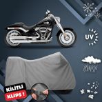 ULTRASHOP Harley-Davidson Fat Boy Su Geçirmez Motosiklet Brandası Dış Mekan Motosiklet Örtüsü
