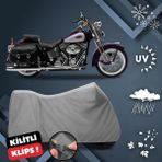 ULTRASHOP Harley-Davidson Heritage Springer Su Geçirmez Motosiklet Brandası Dış Mekan Motosiklet Örtüsü