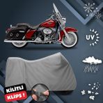 ULTRASHOP Harley-Davidson Road King Classic Su Geçirmez Motosiklet Brandası Dış Mekan Motosiklet Örtüsü