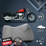 ULTRASHOP Harley-Davidson Softail Blackline Su Geçirmez Motosiklet Brandası Dış Mekan Motosiklet Örtüsü