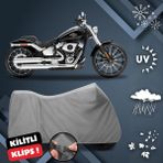 ULTRASHOP Harley-Davidson Softail Breakout Su Geçirmez Motosiklet Brandası Dış Mekan Motosiklet Örtüsü
